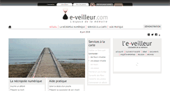 Desktop Screenshot of e-veilleur.com